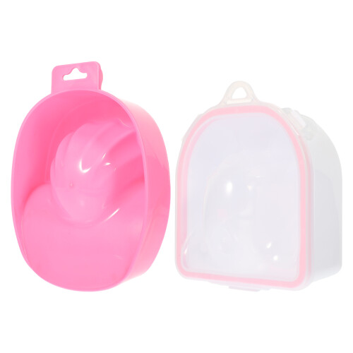 2 Pezzi Vaschette Per Ammollo Unghie Art