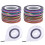 60 2 Set Adesivi Per Unghie Con E 2 Scatole 4