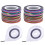 60 2 Set Adesivi Per Unghie Con E 2 Scatole 3