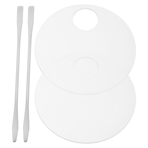 6 Set Palette Per Nail Art In Acrilico Con Spatole