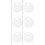 6 Set Palette Per Nail Art In Acrilico Con Spatole 10
