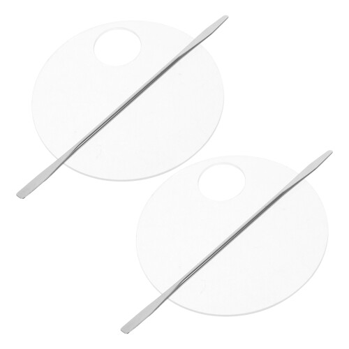 6 Set Palette Per Nail Art In Acrilico Con Spatole 2