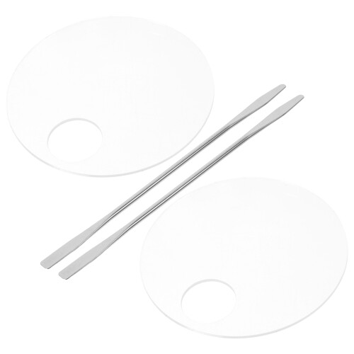 6 Set Palette Per Nail Art In Acrilico Con Spatole 1
