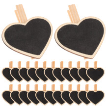 24St Boodschap Clips Met Mini Krijtbord Voor Decor