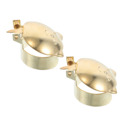 6 Pezzi Anello Spengicandela in Metallo 2