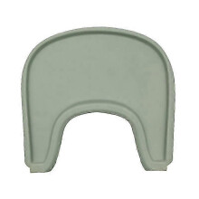 (Green) Stokke Tripp Trapp High Chair Baby Tray Silicone Mat, Doubles as Snack Tray and Cleaning Pad, Vacuum Suction Design