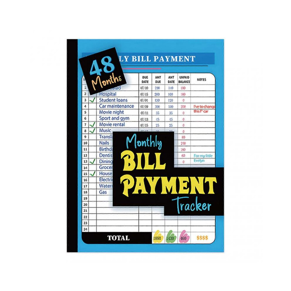 Personal Finance Budgets Planner Book for Bills Simple Financial Planner Budgeting Book stress-free budgeting