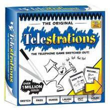 Telestrations the Telephone Game Sketched Out Easy-to-Learn Party Favorite Game for All Skill Levels for Adults