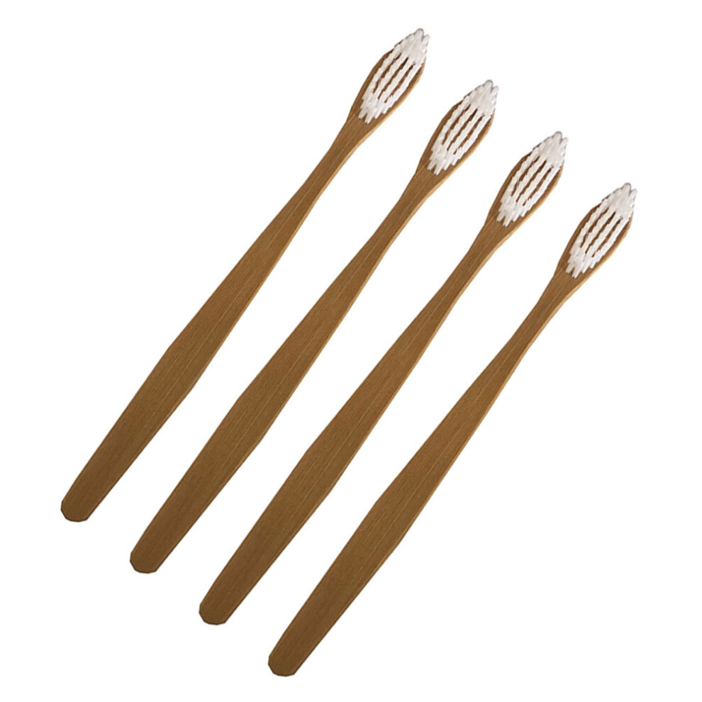 4 Szczoteczki Z Bambusowymi RąCzkami Do Domu, Wycieczek I Kolegium-image