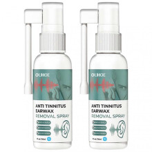 (2PCs)Anti Tinnitus Earwax Removal Spray Natural Tinnitus Treatments for Hearing Loss Ear Wax Removal Hearing Restoration Sprays