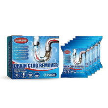 (1Box)Drain Clog Remover Powder, Toilet & Kitchen Sewer Anti-Clogging, Unclogging, Cleaning & Deodorizing Powder