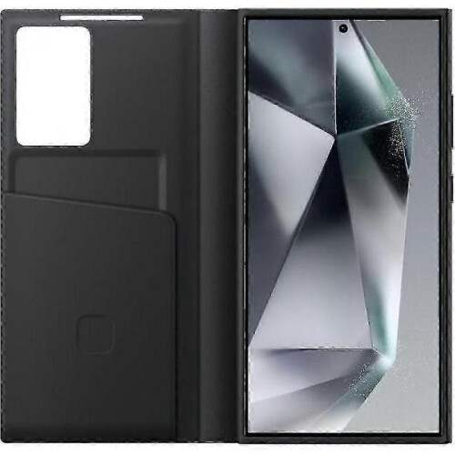Galaxy S24 Ultra Smart View Wallet Case in Black 2