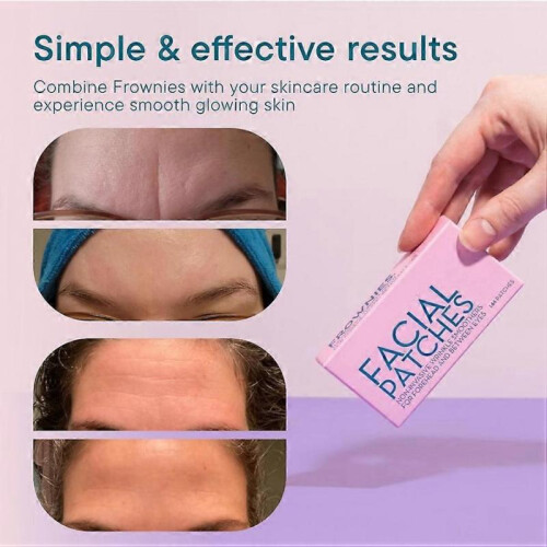 Anti-Wrinkle Patch - Rectangular, for Forehead & Nasolabial Folds, Firming & Lifting 1