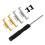 4Pcs Durable Metal Watch Strap Connecting Accessories Silver 4