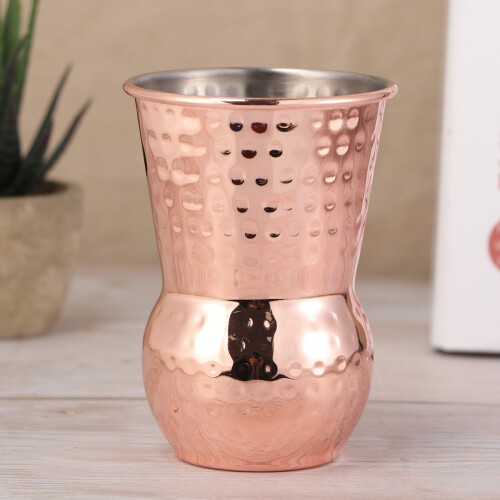 400Ml De Cobre Rosé Para Cocktail E Vinho 1