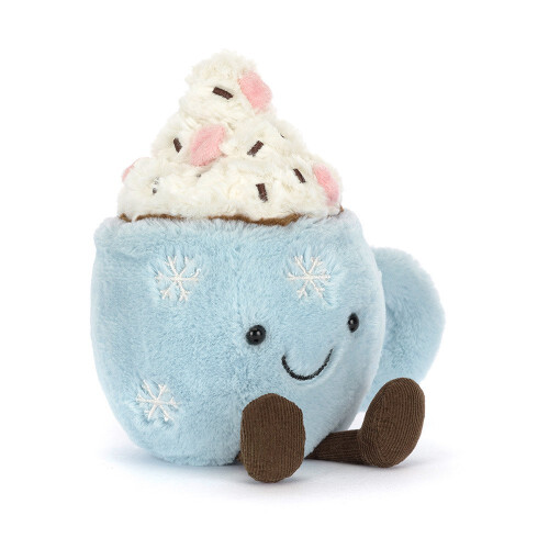 Amuseables Hot Chocolate with Marshmallows Plush toys, birthday gifts, Valentine's Day gifts, surprise gifts