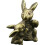 1Gouden Brass Bunny Statue En Creatief Voor En 2