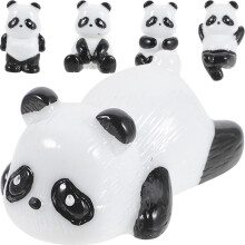 5Stk Kleine Weiße Resin Panda Miniaturen Für - Und Party