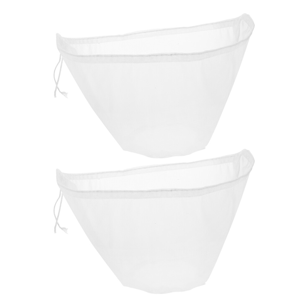 2 Sztuki Siatkowane Torby Do Czyszczenia PokarmóW ReużYwalne-image