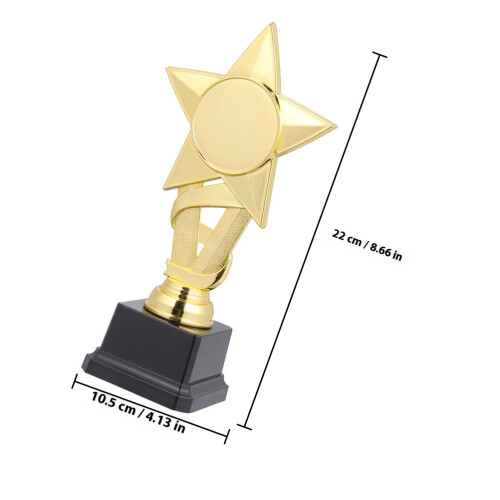 2 Unidades Troféu Recompensa Prêmio 1