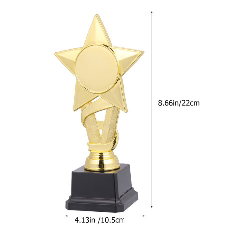 2 Unidades Troféu Recompensa Prêmio 2