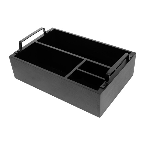 Coffee Station Organizer Armazenamento Multifuncional Madeira