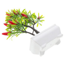 Árvore De Pimenta Artificial Bonsai Mini Decoração Para Casa