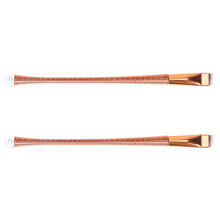 2 Stuks Platte Ooglijnborstels Voor Wenkbrauw Make-up