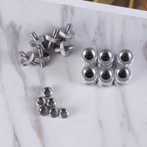 Conjunto Adaptador De Metal 1/4 Para 3/8 De 2
