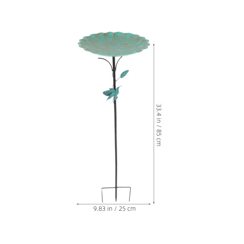 Banheira Para Pássaros Com Suporte, Decoração E Para 1
