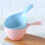 1Pc Blue Water Scoop Wide Handle Plastic Ladle for Home Use 10