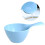 1Pc Blue Water Scoop Wide Handle Plastic Ladle for Home Use 11