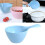 1Pc Blue Water Scoop Wide Handle Plastic Ladle for Home Use 3