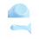 1Pc Blue Water Scoop Wide Handle Plastic Ladle for Home Use 2