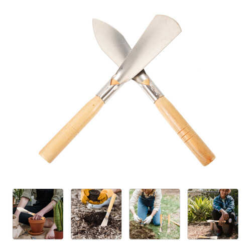 2 Schepjes En Handspade Tuinaccessoires 2