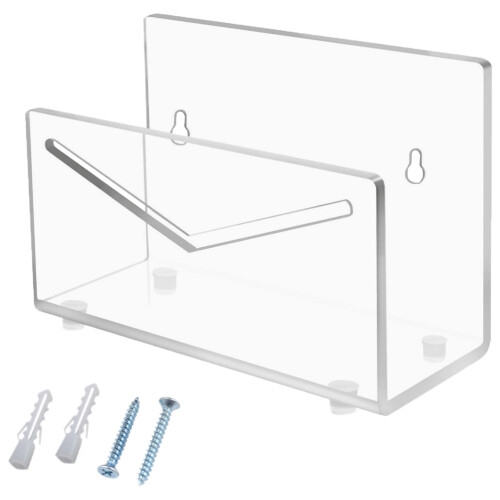 Set Acryl Posthouder Transparant Organisator Tafelblad