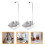 2 Pcs De , Para Lixo, Resíduos 3