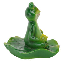 1 Adorno Decorativo Sapo Verde Para