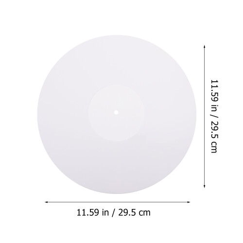 1 Tapete Para Disco De Vinil Acrílico 1