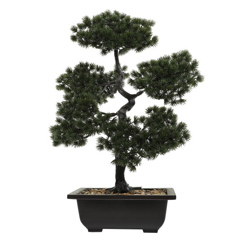 3 Unidades Árvore Bonsai Artificial Vaso Planta