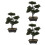 3 Unidades Árvore Bonsai Artificial Vaso Planta 6
