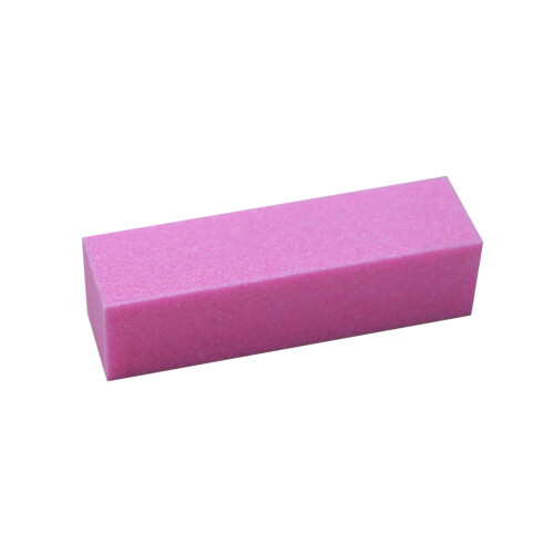 Bloco Para Polir Unhas Natural Para Manicure E Pedicure (Rosa)