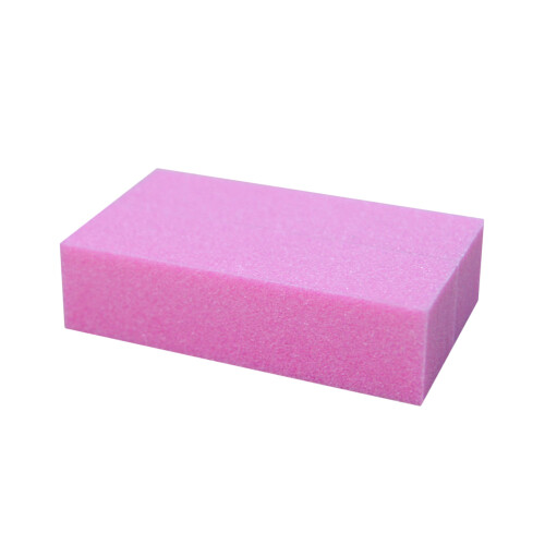 Bloco Para Polir Unhas Natural Para Manicure E Pedicure (Rosa) 2