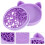 Silicon Makeup Brush Cleaning E Secagem Mat 4