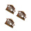 3Pcs Natividade Resina 8,5 Cm Decoração Natal 10