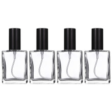 8 Unidades Frasco Quadrado 15Ml Vazio Para Perfume Maquiagem