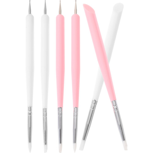 6 Unidades Dupla Para Unhas Acessório Manicure 2