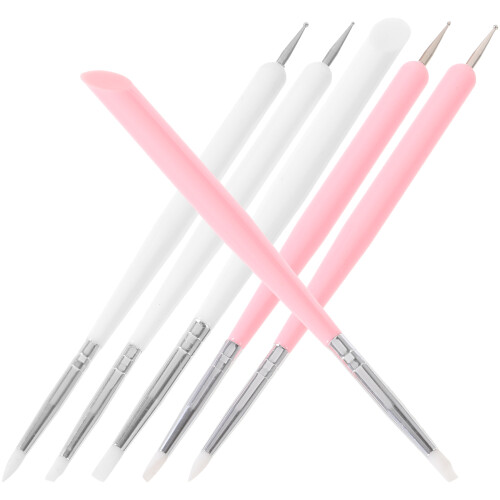 6 Unidades Dupla Para Unhas Acessório Manicure 1
