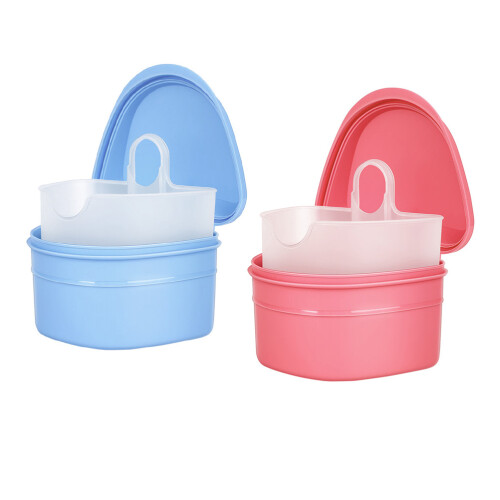 Para Cuidados Com Prótese Dentária Com E Ventilação Rosa 1