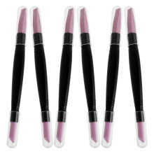 6Pcs Remoção Cutículas com Lixagem Dupla para Polimento Unhas
